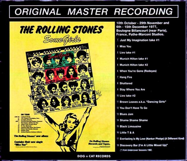 Rolling Stones/Unreleased Tracks from Some Girls - Image 2