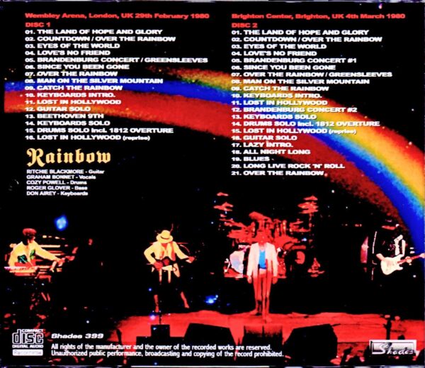 Rainbow/London,UK 2.29.1980 & more - Image 2