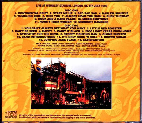 Rolling Stones/London,UK 7.4.1990 - Image 2