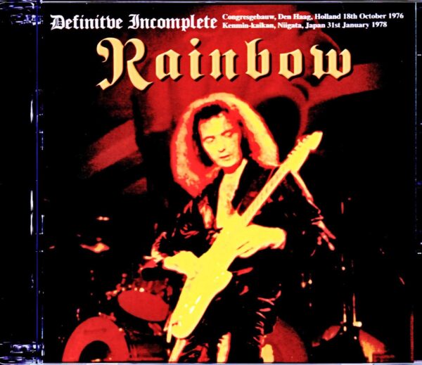 Rainbow/Niigata,Japan 1976 & more Complete