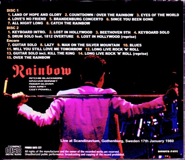 Rainbow/Sweden 1.17.1980 - Image 2