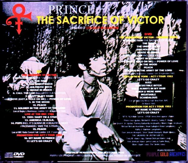 Prince/The Sacrifice of Victor Special Collector's Edition - Image 2