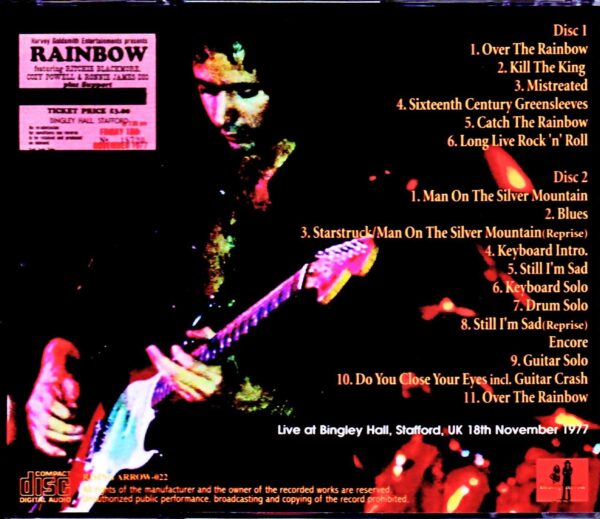 Rainbow/UK 11.18.1977 - Image 2
