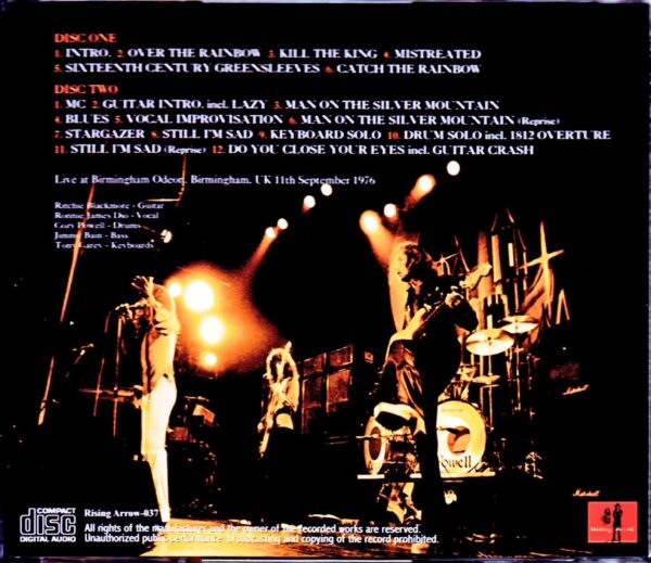 Rainbow/UK 9.11.1976 - Image 2