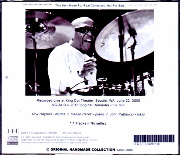 Roy Haynes Trio/WA, USA 2000 - Image 2