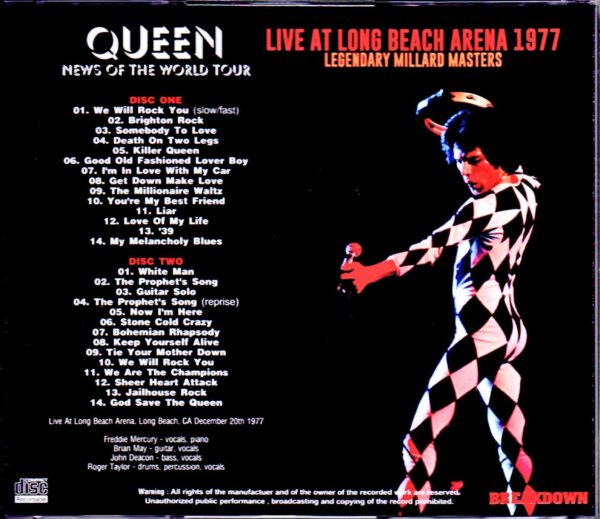 Queen/CA,USA 1977 Complete - Image 2