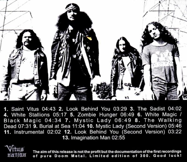 Saint Vitus/The Tyrant Demos 1979 - Image 2