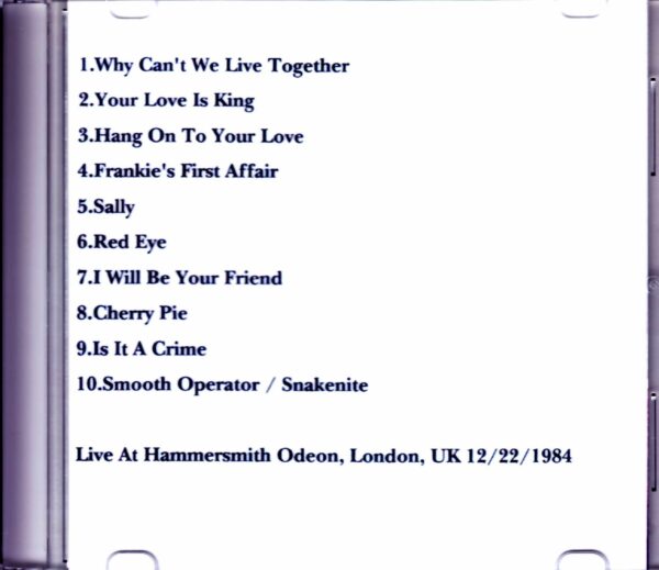 Sade/London,UK 1984 - Image 2