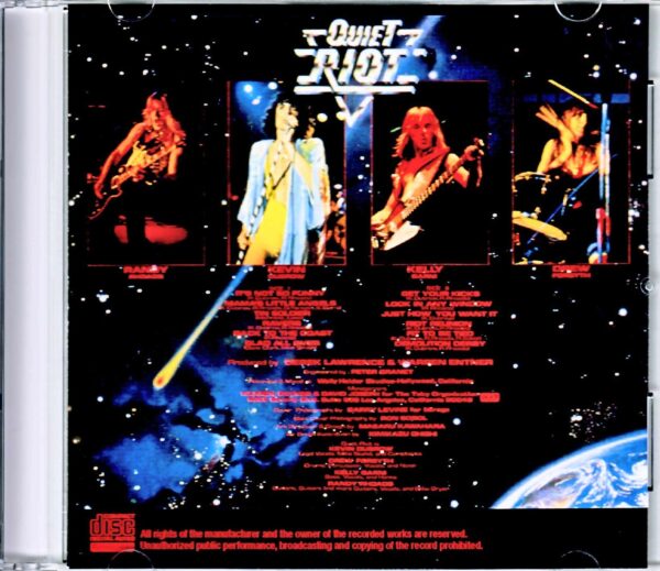 Quiet Riot/New Riot I Original US LP Promo - Image 2