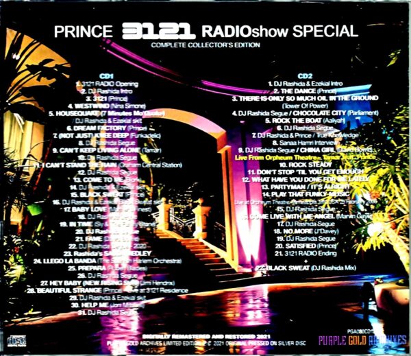 Prince/3121 Radio Show Complete Collector's Edition - Image 2
