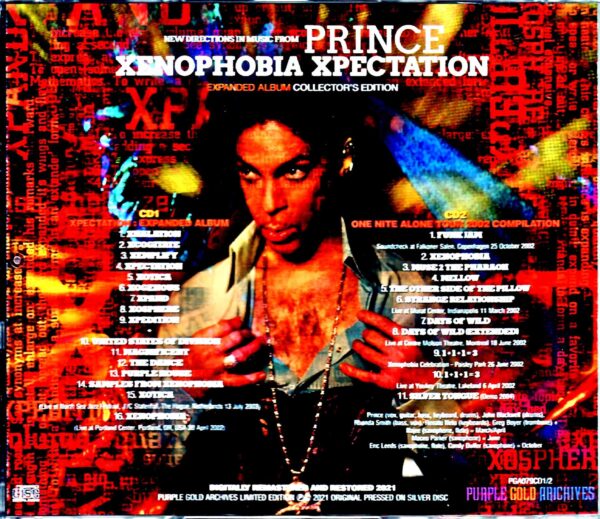 Prince/Xenophobia Xpectation Expanded Collector's Edition - Image 2