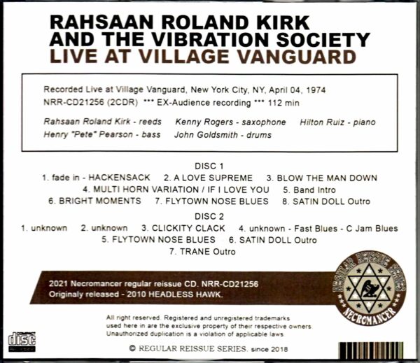 Roland Kirk/NY,USA 1974 - Image 2