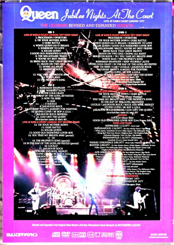 Queen/Silver Jubilee Concert London,UK 1977 Ultimate Revised and Expanded Edition - Image 2