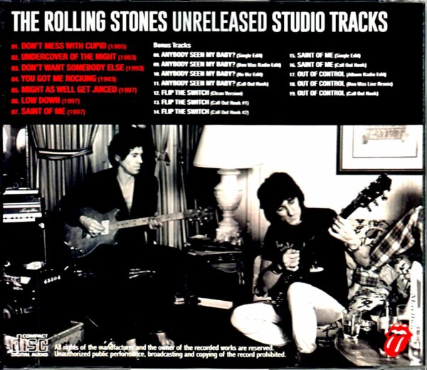 Rolling Stones/Unreleased Studio Tracks 1983-1997 - Image 2