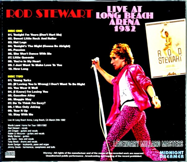 Rod Stewart/CA, USA 1982 - Image 2
