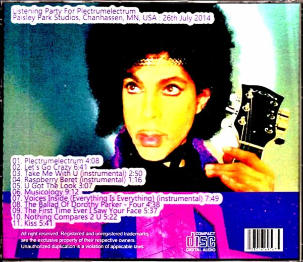Prince,3rdeyegirl/MN,USA 2014 - Image 2