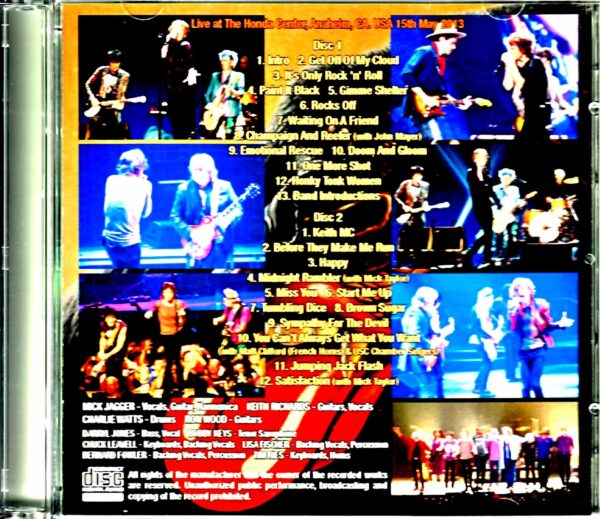 Rolling Stones/CA,USA 5.15.2013 - Image 2