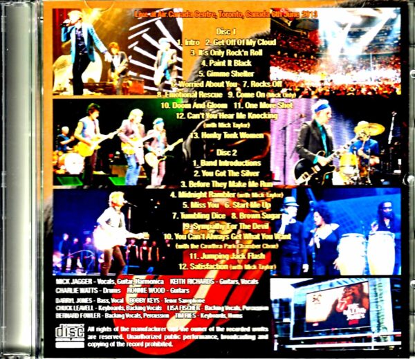 Rolling Stones/Canada 6.6.2013 - Image 2