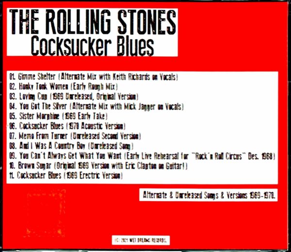 Rolling Stones/Alternate & Unreleased Songs 1968-1970 - Image 2