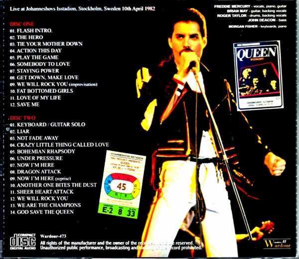 Queen/Sweden 1982 2Source Mix - Image 2
