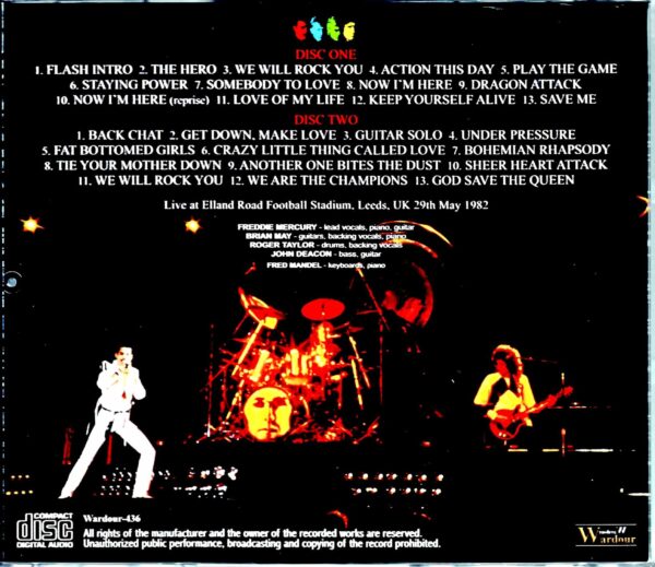 Queen/England,UK 1982 Upgrade - Image 2