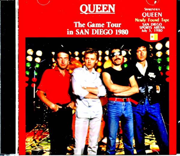 Queen/San Diego Performance 1980 CA,USA 7.5.1980