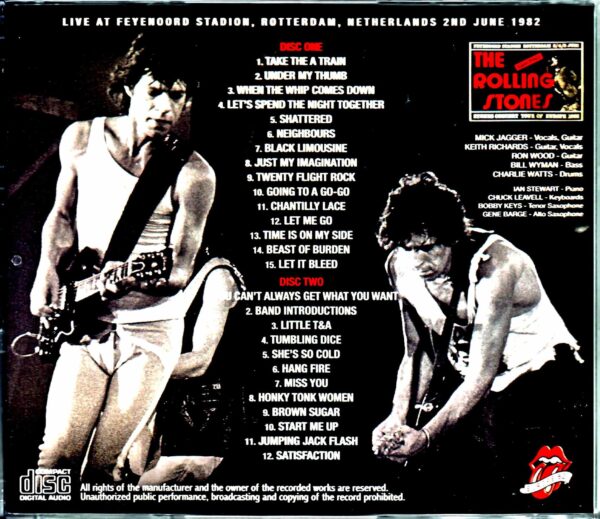 Rolling Stones/Netherlands 6.2.1982 - Image 2