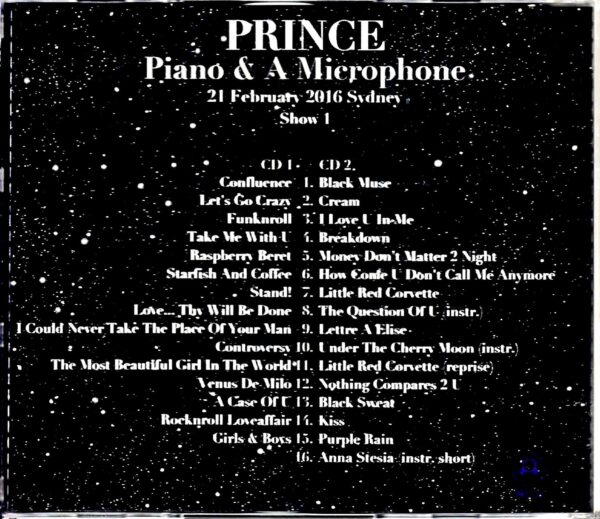 Prince/Australia 2.21.2016 - Image 2
