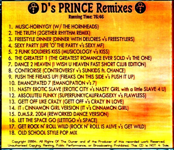 Prince/D's Remixes - Image 2