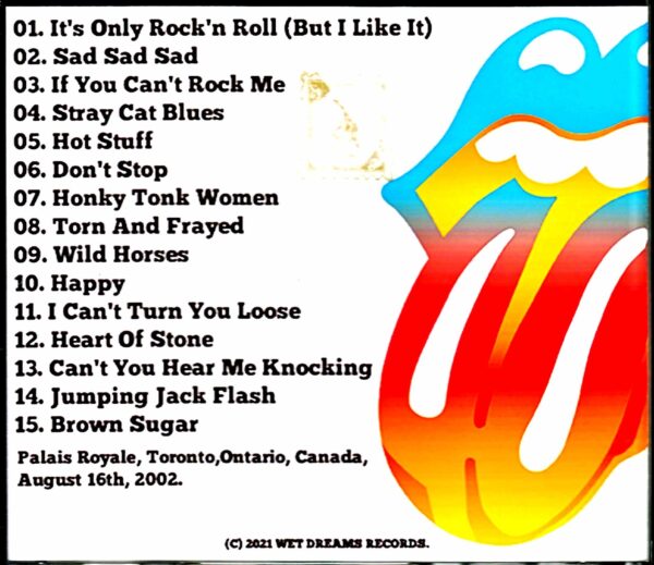 Rolling Stones/Canada 8.16.2002 - Image 2