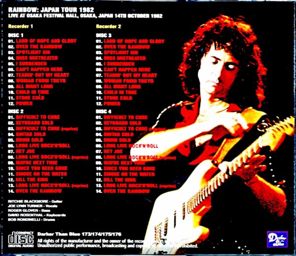 Rainbow/Osaka,Japan 10.14.1982 2Source - Image 2