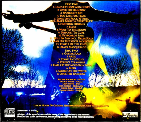Ritchie Blackmore's Rainbow/Finland 1995 - Image 2