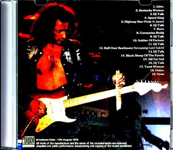 Ritchie Blackmore/Ritchie Blackmore Story Japanese Broadcast 1976 - Image 2