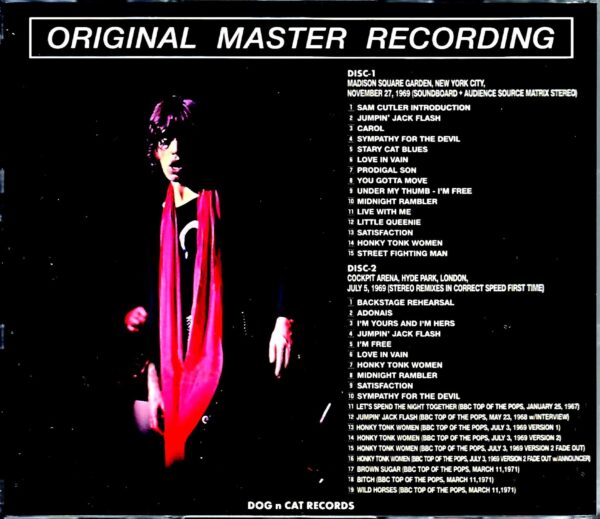 Rolling Stones/NY,USA 11.27.1969 & more - Image 2