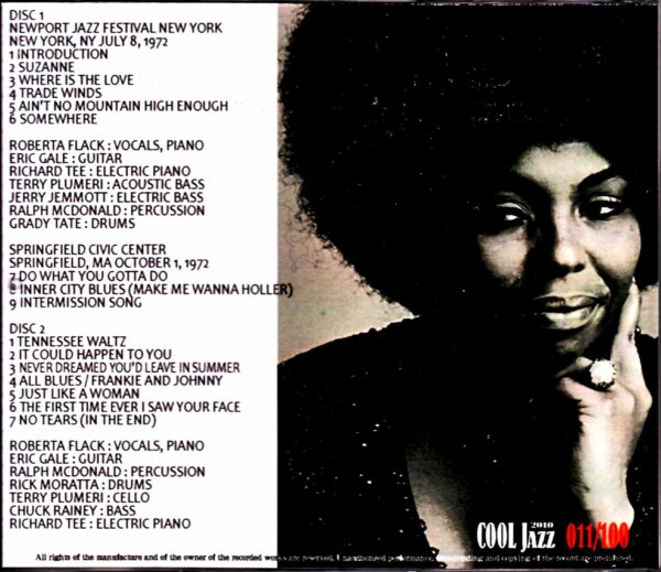 Roberta Flack Eric Gale,Richard Tee/NY,USA 1972 & more - Image 2