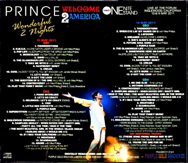 Prince Sheila E.,Stevie Wonder/CA,USA 5.13 & 5.14.2011 Complete - Image 2