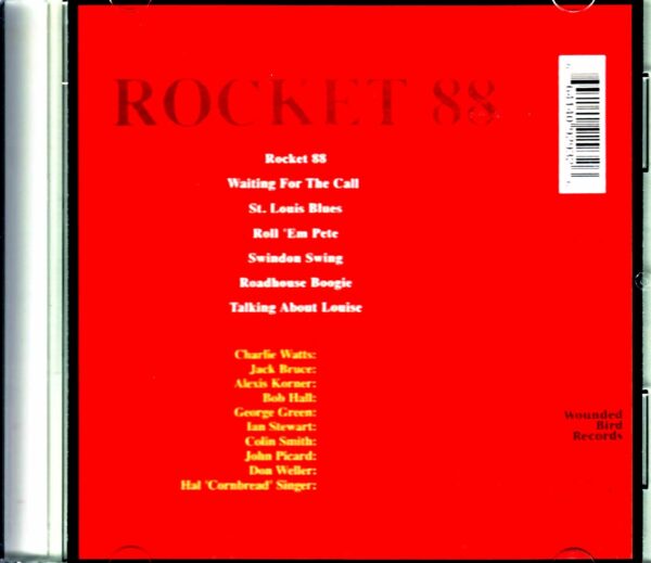Rocket 88 Charlie Watts,Jack Bruce,Ian Stewart/Rocket 88 Original US CD - Image 2