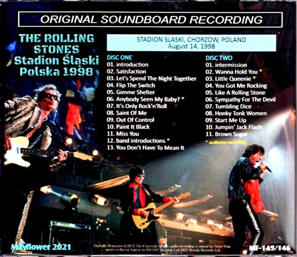 Rolling Stones/Poland 1998 Complete - Image 2