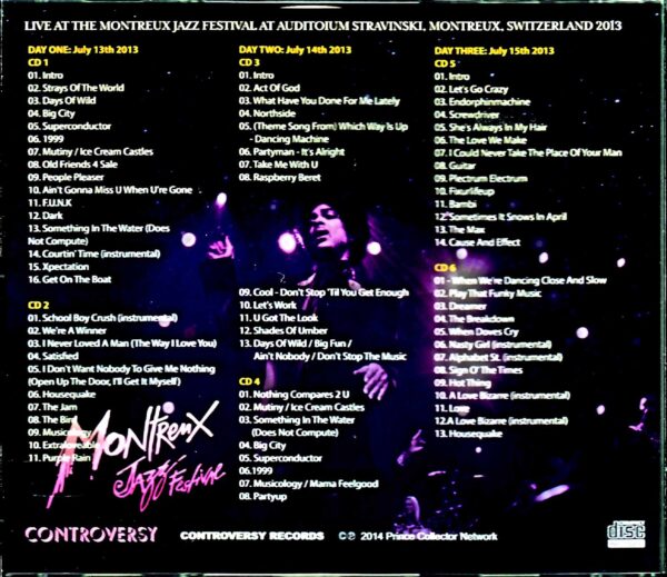 Prince/Switzerland 2013 3Days Complete Soundboard Edition - Image 2