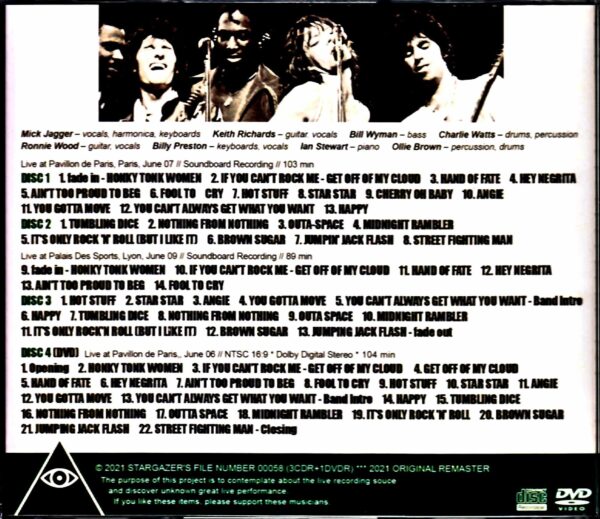 Rolling Stones/France 1976 2Days & more S & V - Image 2