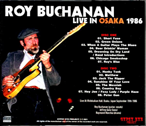 Roy Buchanan/Osaka, Japan 1986 - Image 2