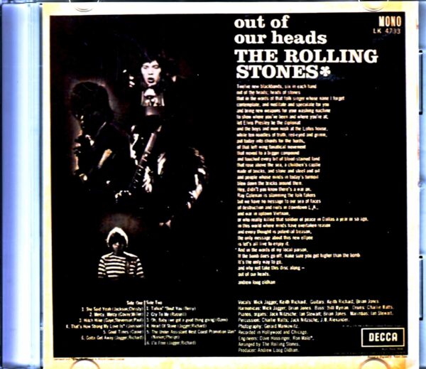 Rolling Stones/Out of Our Heads Original UK LP - Image 2
