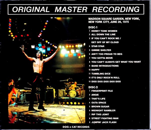Rolling Stones/NY,USA 6.26.1975 - Image 2