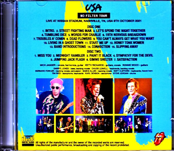 Rolling Stones/TN, USA 2021 - Image 2