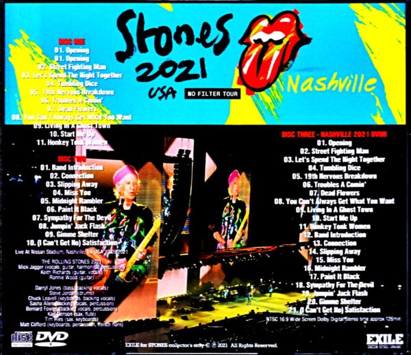 Rolling Stones/TN,USA 2021 S & V - Image 2