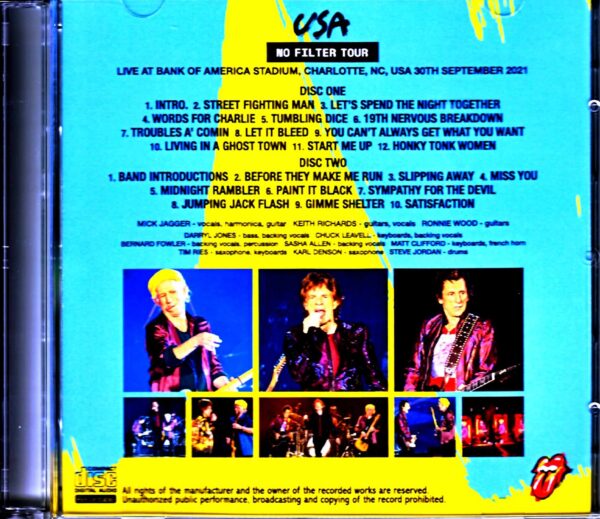 Rolling Stones/NC,USA 2021 - Image 2