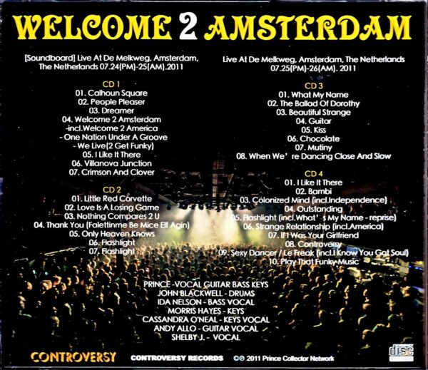 Prince/Netherlands 2011 2Shows - Image 2