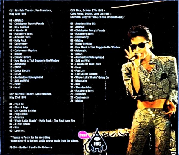 Prince/CA,USA 5.23.1986 Complete & more - Image 2
