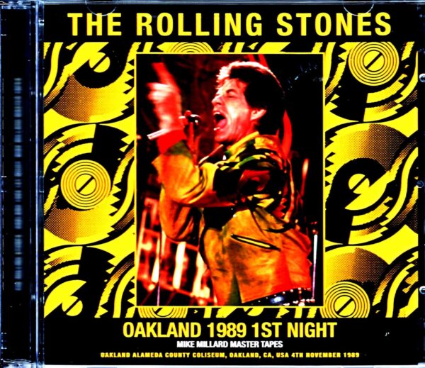 Rolling Stones/CA,USA 11.4.1989 Mike Millard Master Tapes