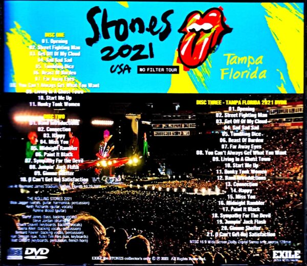 Rolling Stones/FL,USA 2021 S & V Complete - Image 2